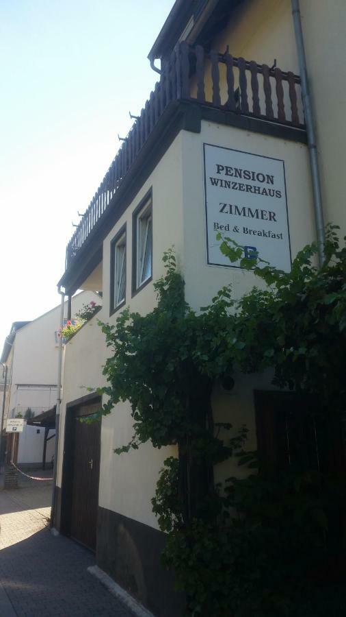 Hotel Pension Winzerhaus Bacharach Buitenkant foto